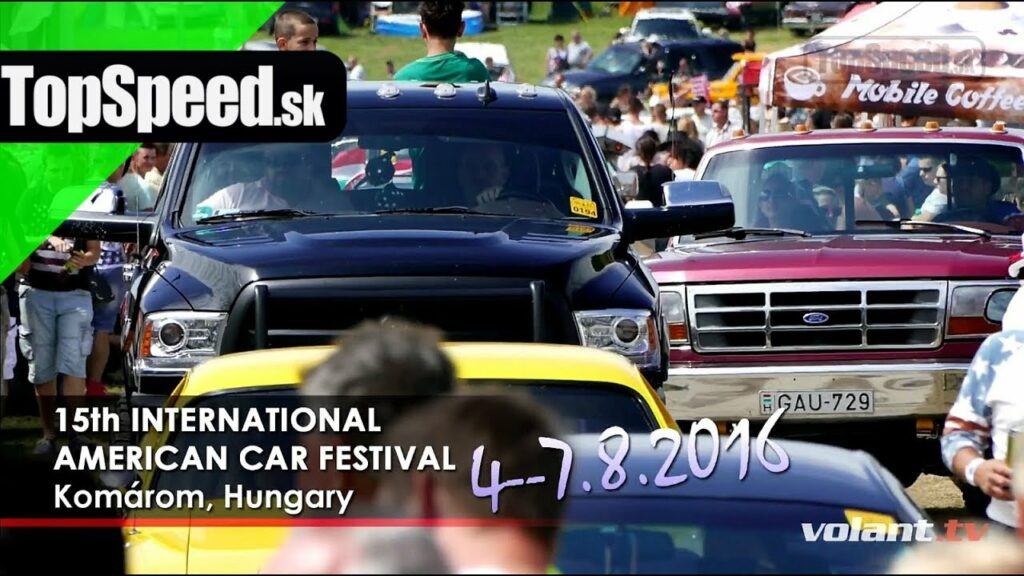 Video test áut: 15th American Cars Festival, Komarom (Volant.TV)