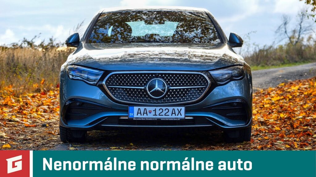 Video test áut: Mercedes-Benz E 220d 4MATIC W214 - TEST - Garáž.tv - Šulko