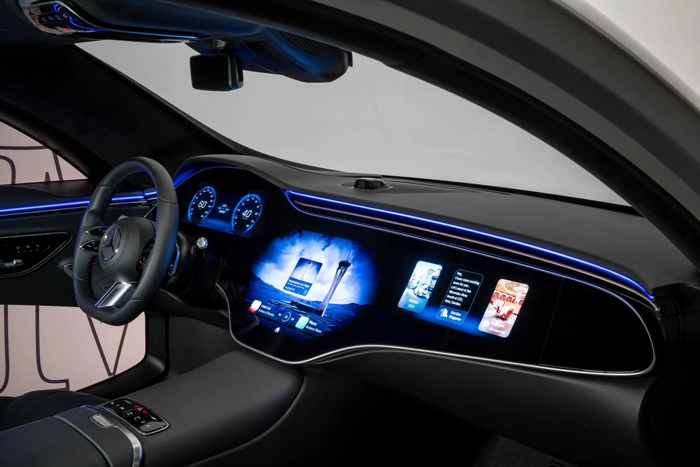 Mercedes benz LA 2 Mercedes-Benz: na CES 2024 predstaví virtuálny asistent MBUX podporovaný umelou inteligenciou