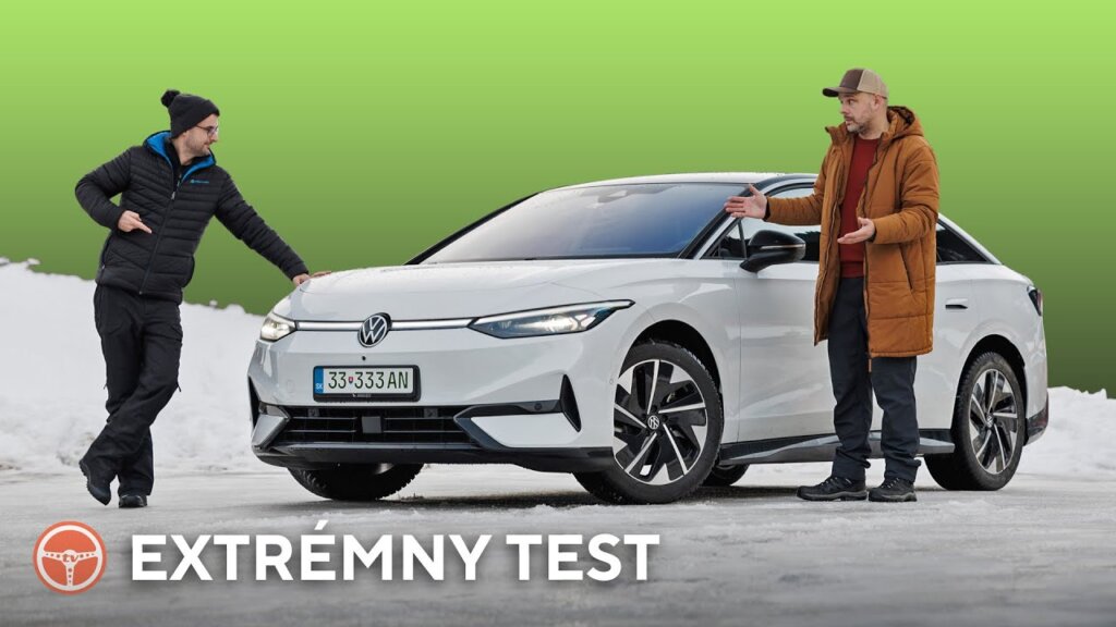 Video test áut: Test aký by nám zakázali: VW ID.7 v extrémnych podmienkach bez kompromisov - volant.tv