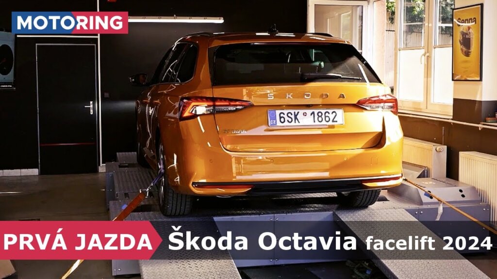 VideoTest: PRVÁ JAZDA Škoda Octavia facelift 2024 Motoring TA3