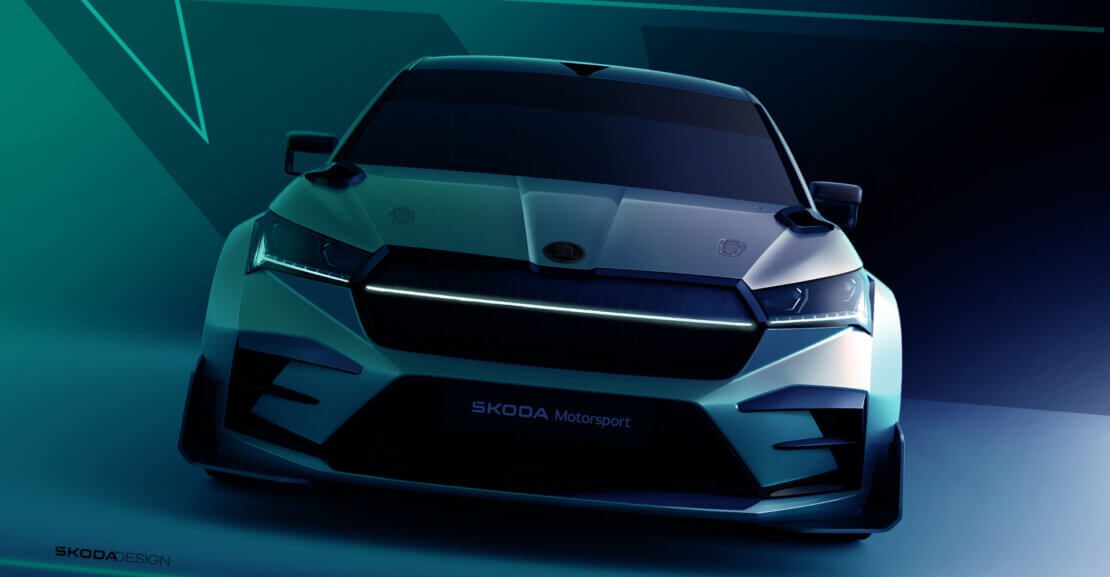 skoda enyaq rs race 1 Škoda Enyaq RS Race: spája prvky automobilového športu a ekológie