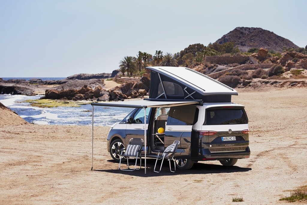 volkswagen california t7 2 Nový Volkswagen California: najinovatívnejší model všetkých čias dostupný na objednávku od júna 2024