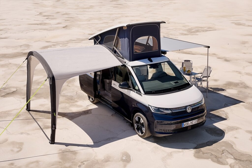 volkswagen california t7 3 Nový Volkswagen California: najinovatívnejší model všetkých čias dostupný na objednávku od júna 2024