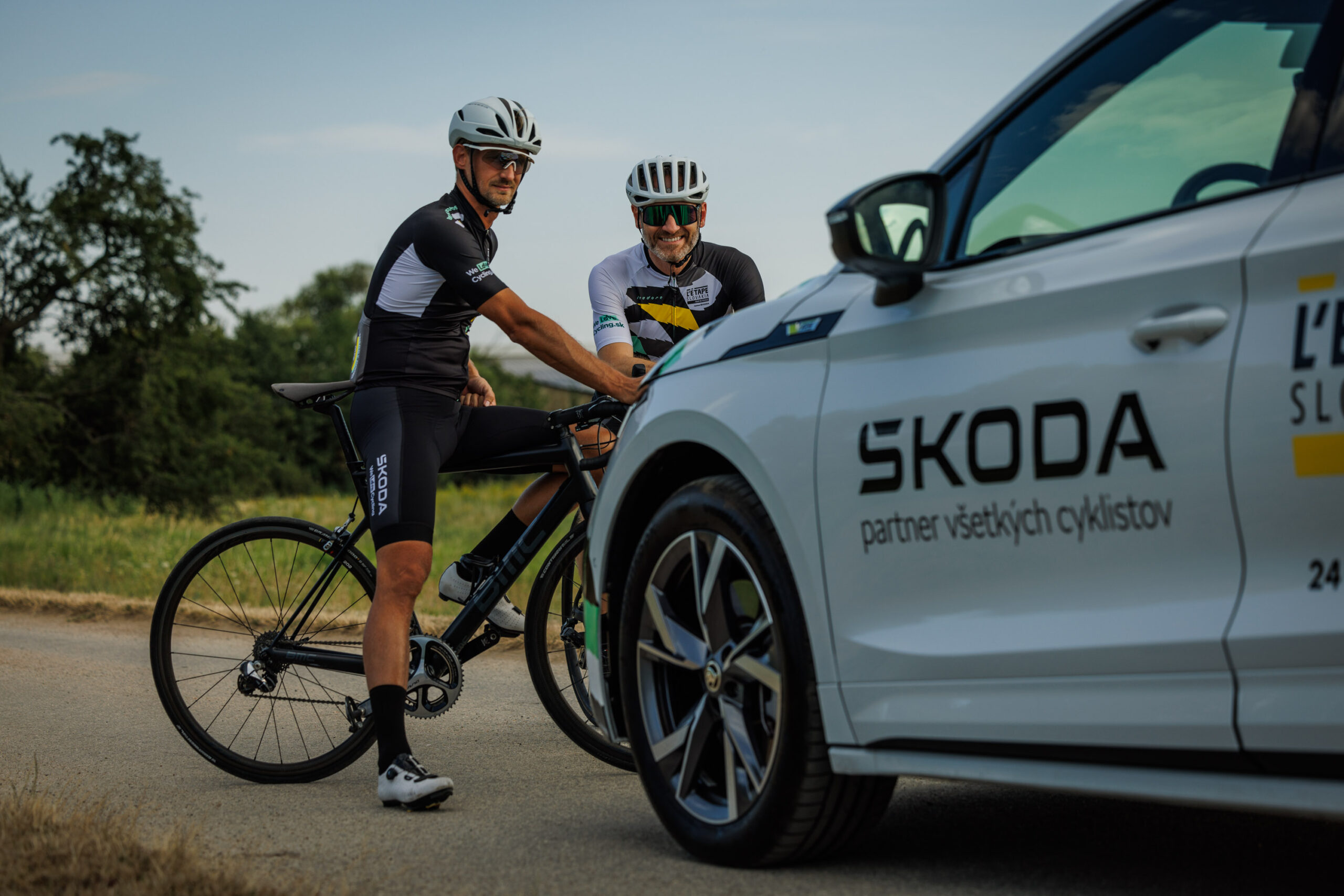 Škoda a známe osobnosti na štarte: L'Etape Slovakia by Tour de France 2024