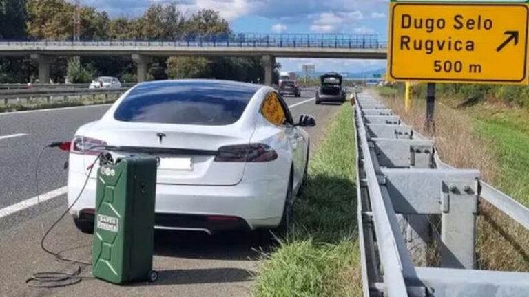 Chorváti predstavili  ‘kanister‘ pre elektromobily. Pomôcť môže, ale za akú cenu - Magazín - Auto - Pravda