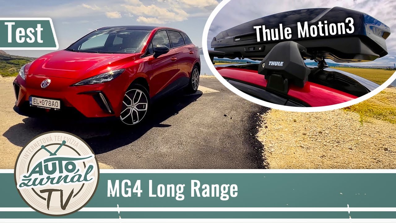 0d7e1ce30f20c28af57edd337c01599a Videotest, recenzia, test: MG4 LR na ceste do HR a test vplyvu strešného boxu na spotrebu a vnútorný hluk elektromobilu