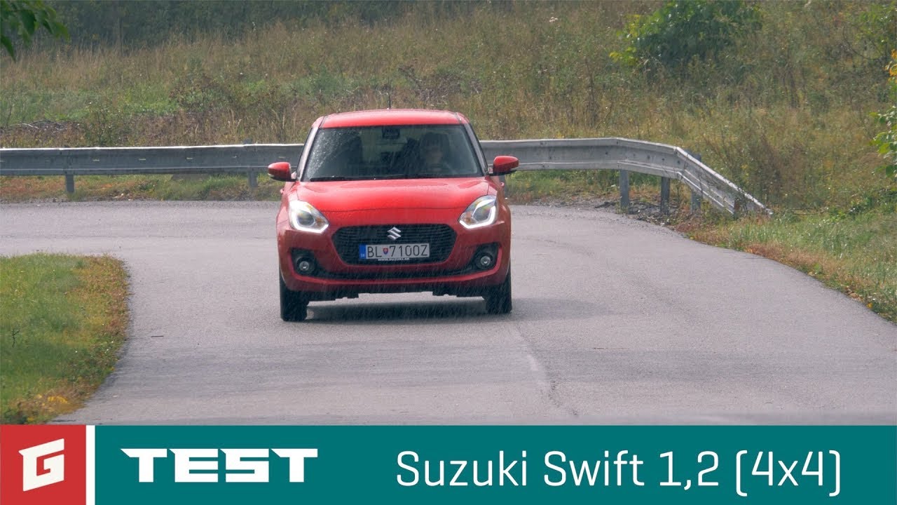 5c6b84e9f43d1fbbb0eed14f5e38087f Videotest, recenzia, test: Suzuki Swift 1,2 ALL GRIP 4WD - GARAZ.TV
