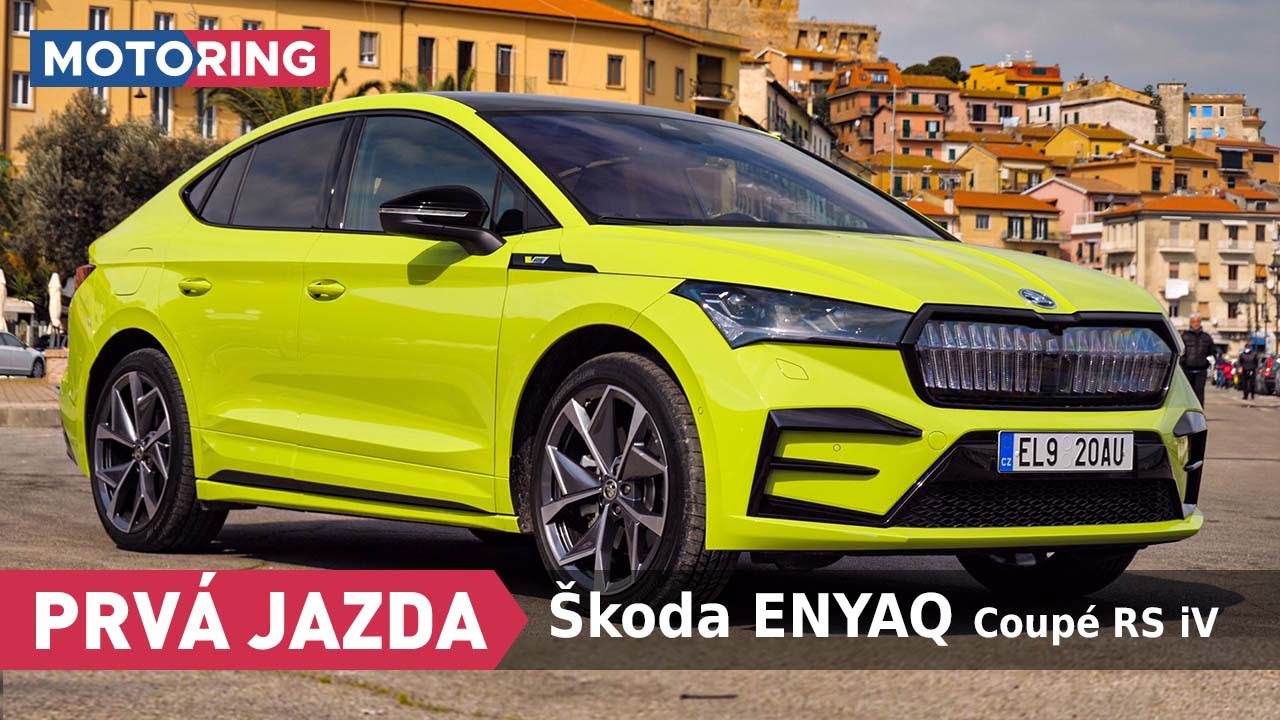 74b2b3792acf6e3585204af029dd2c13 Videotest, recenzia, test: PRVÁ JAZDA | Škoda ENYAQ Coupé RS iV | Motoring TA3
