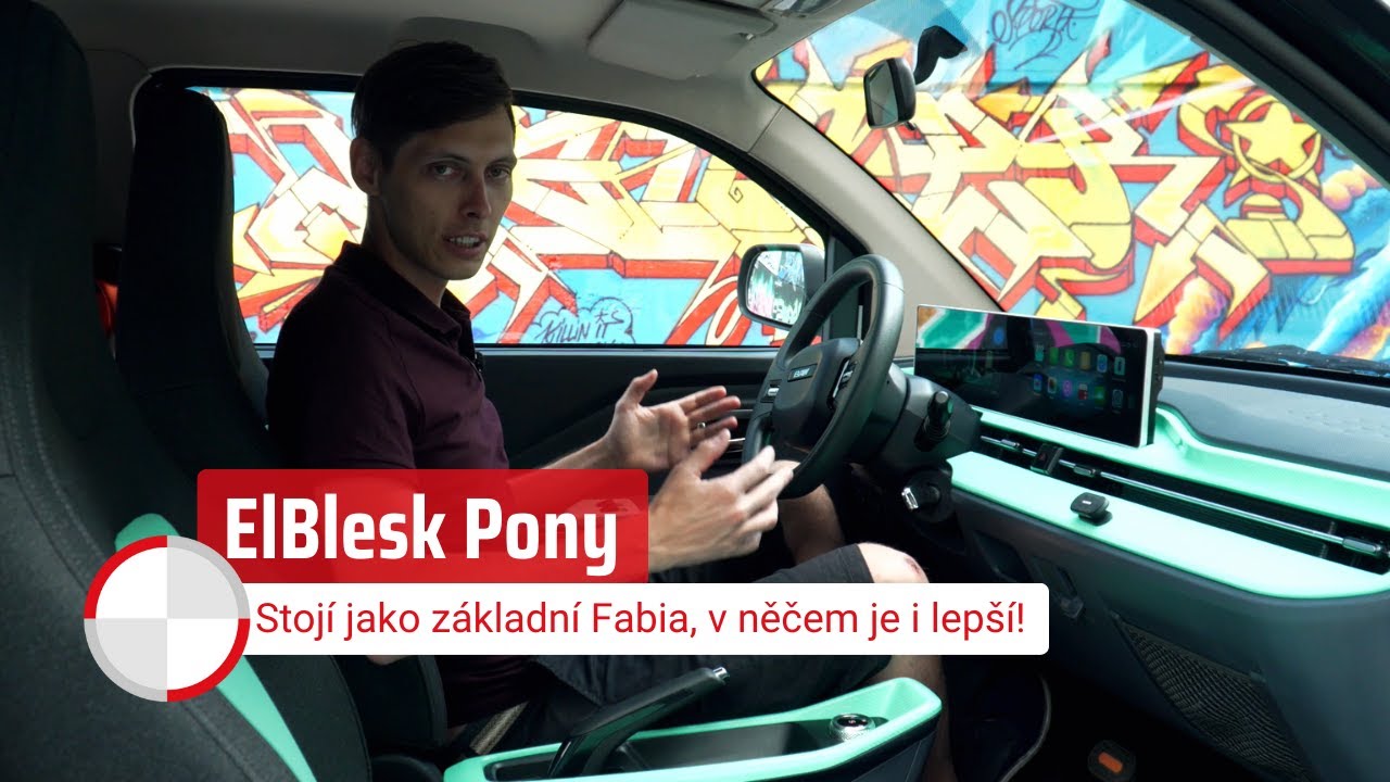 79cd10ad3eadf6bf1bc24a51b5ead8dd Videotest, recenzia, test: ElBlesk Pony: Nejlevnější český elektromobil. Stojí jako základní Fabia, v něčem je i lepší!