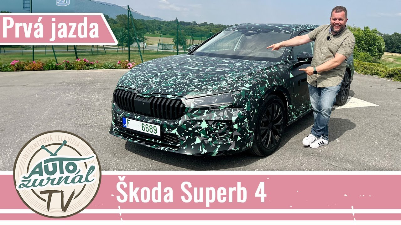 7fb37463b0f082f6416f2893204bf43a Videotest, recenzia, test: Škoda Superb 4. Generácia: Dvojča Volkswagenu Passat, prvýkrát z Bratislavy