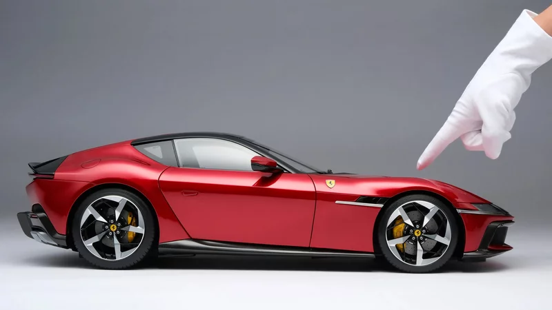 9199126 Nové Ferrari 12Cilindri stojí ako Škoda Kamiq. Je to však len model.