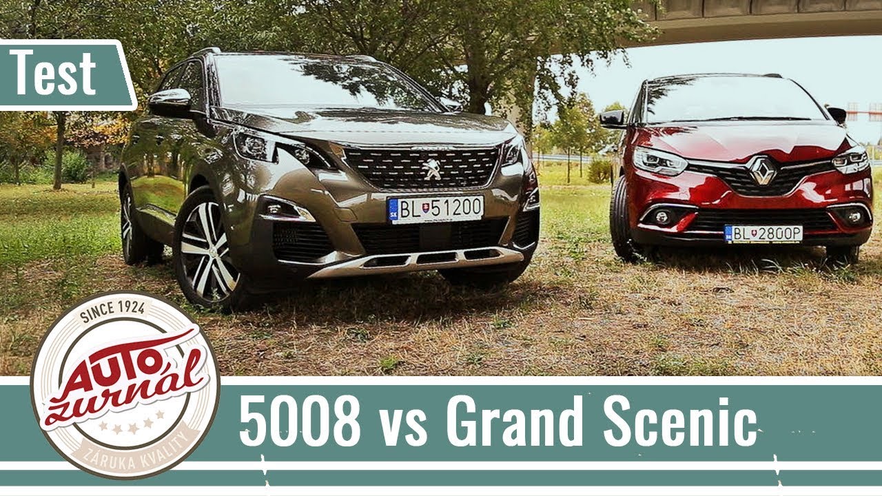 92f83d81a298ce8e5eed2f13978a56b8 Videotest, recenzia, test: Peugeot 5008 vs Renault Grand Scenic: Jeden je väčší, druhý komfortnejší
