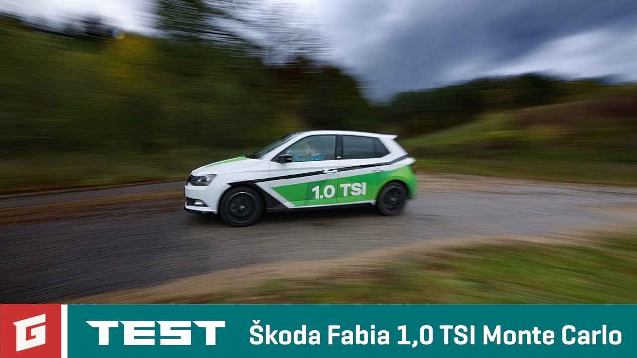 d80fc1869e073085b0190c1ab56befff Videotest, recenzia, test: Škoda Fabia 1,0 TSI Monte Carlo - TEST - GARÁŽ.TV - Rasťo Chvála