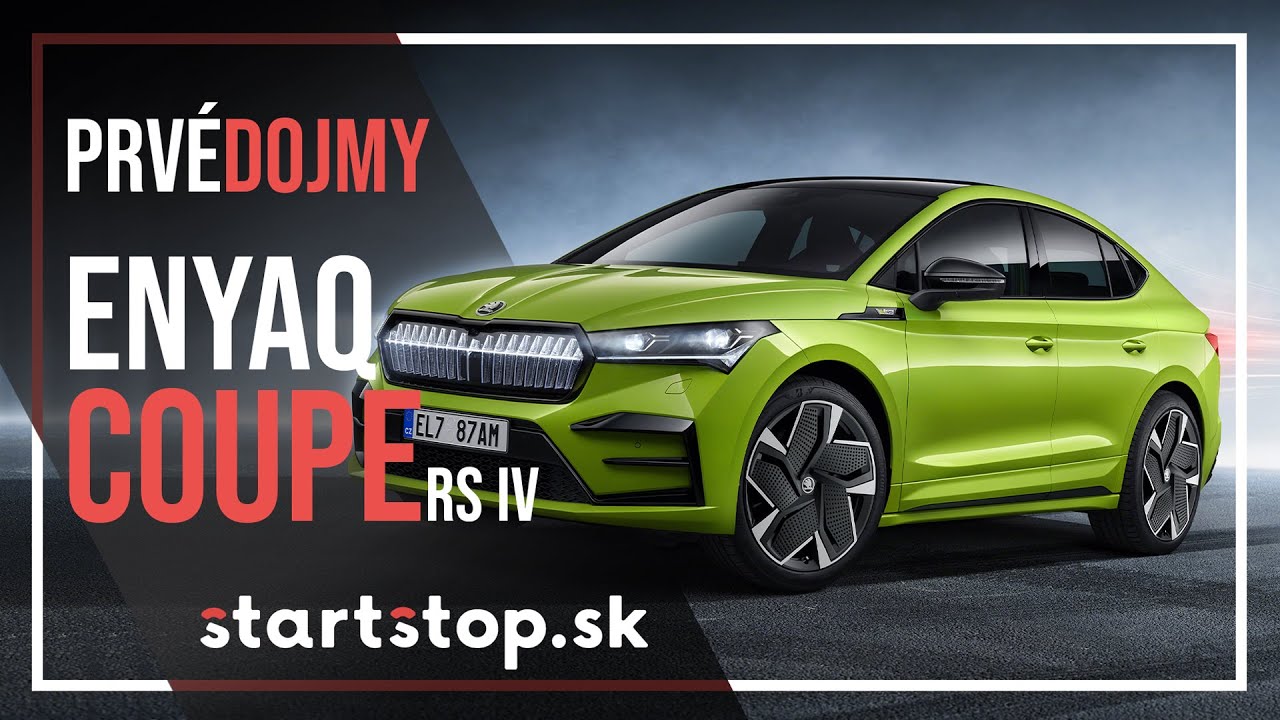 d9726fd4f79f0992dc1145b158ea67c0 Videotest, recenzia, test: Škoda Enyaq Coupe RS iV - najkrajšia Škodovka vôbec? - Startstop.sk - PRVÉ DOJMY