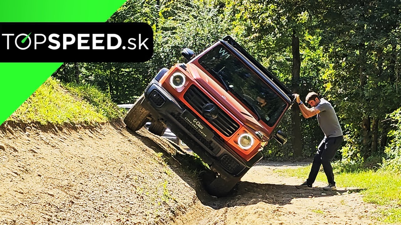 ebb2ab4969718753799acdc4b5b0bc7e Videotest, recenzia, test: Mercedes G v teréne dokáže asi všetko! A čo ja?