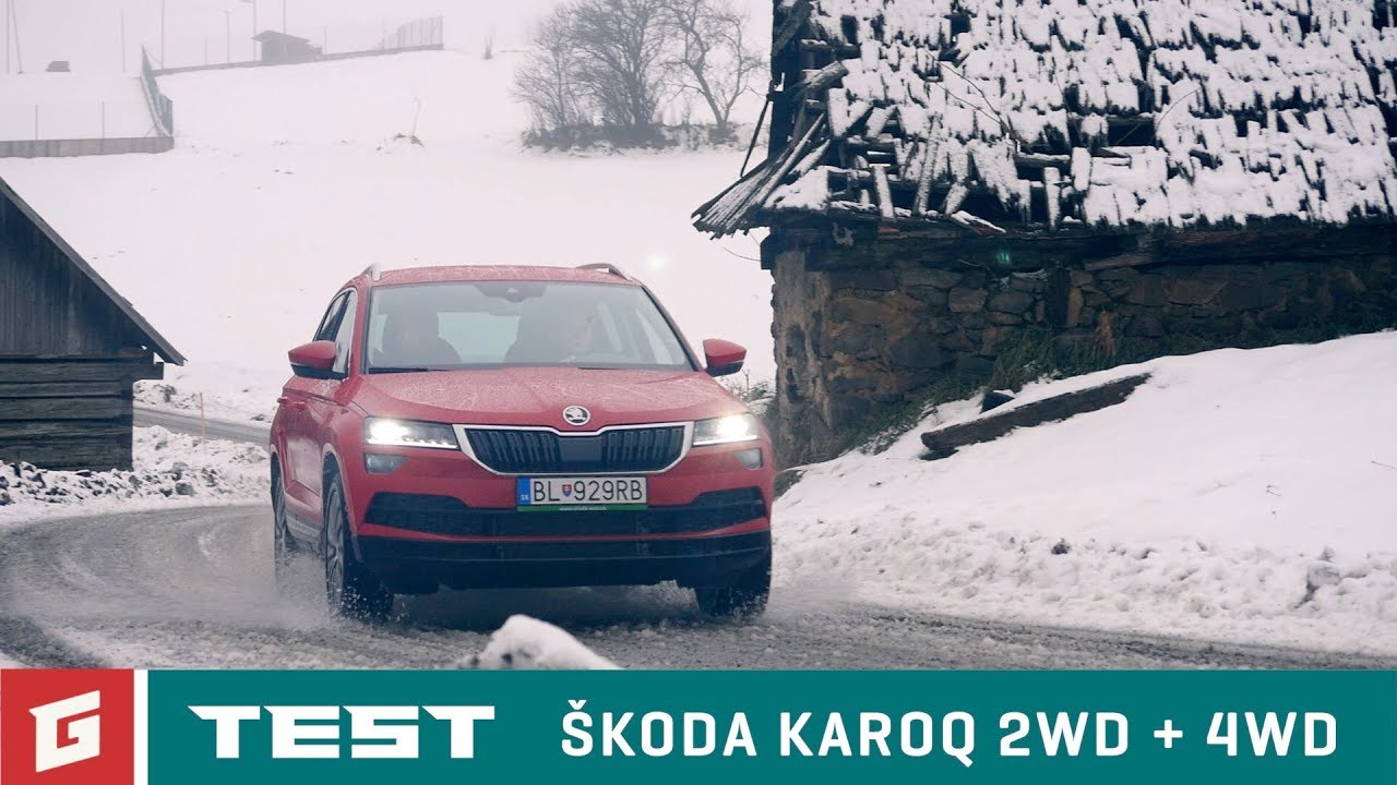 f0f103a568ddfb7701a2df58aa0f5934 Videotest, recenzia, test: SKODA KAROQ - Vianočná jazda - 2WD + 4WD - GARÁŽ.TV