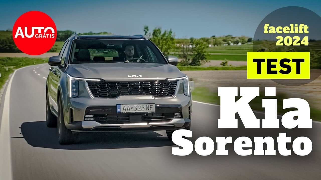 f15c03f2ec8b943adf82869ceb6810de Videotest, recenzia, test: Ako prví sme otestovali Kia Sorento po facelifte [2024]: Zmeny su zásadné, nafta zostala!