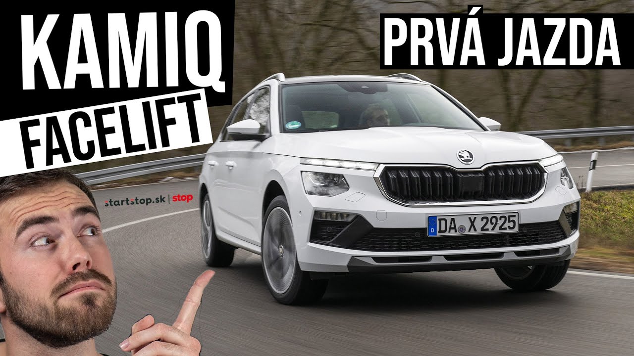 f393acca6540e0ad9749306c0ee0170b Videotest, recenzia, test: Prvá jazda: Škoda Kamiq Facelift - 1,0 TSI + 1,5 TSI