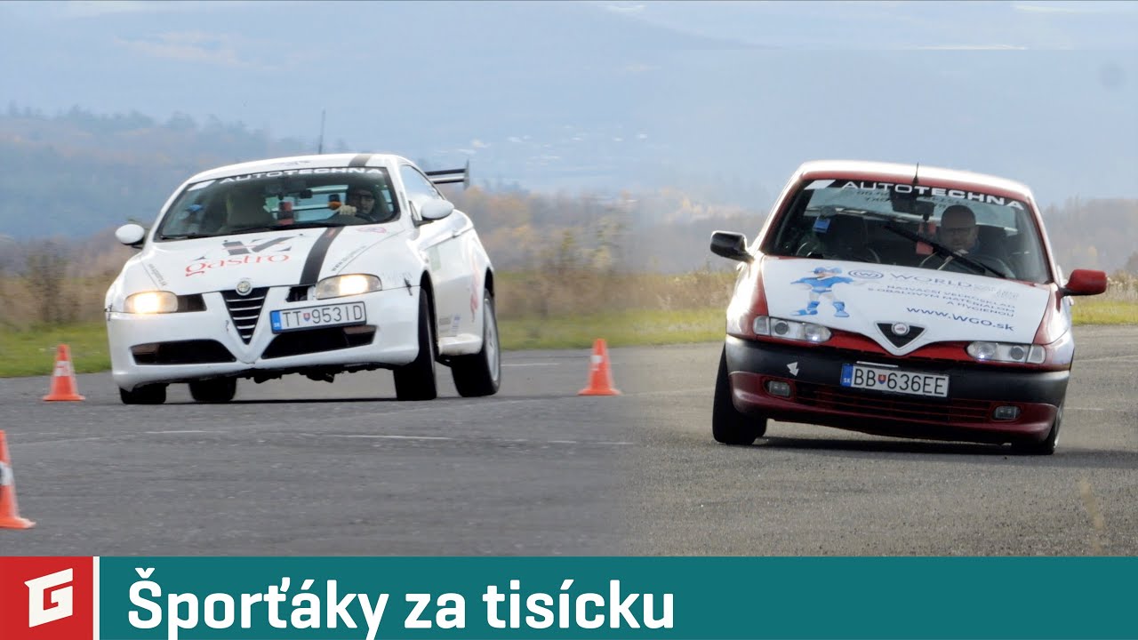 f6509bcb5a80afa7260b4a09edfa68bc Videotest, recenzia, test: Alfa Romeo GT vs. 146 Ti - Šporťáky za tisícku - Garáž.tv - Rasťo a Šulko