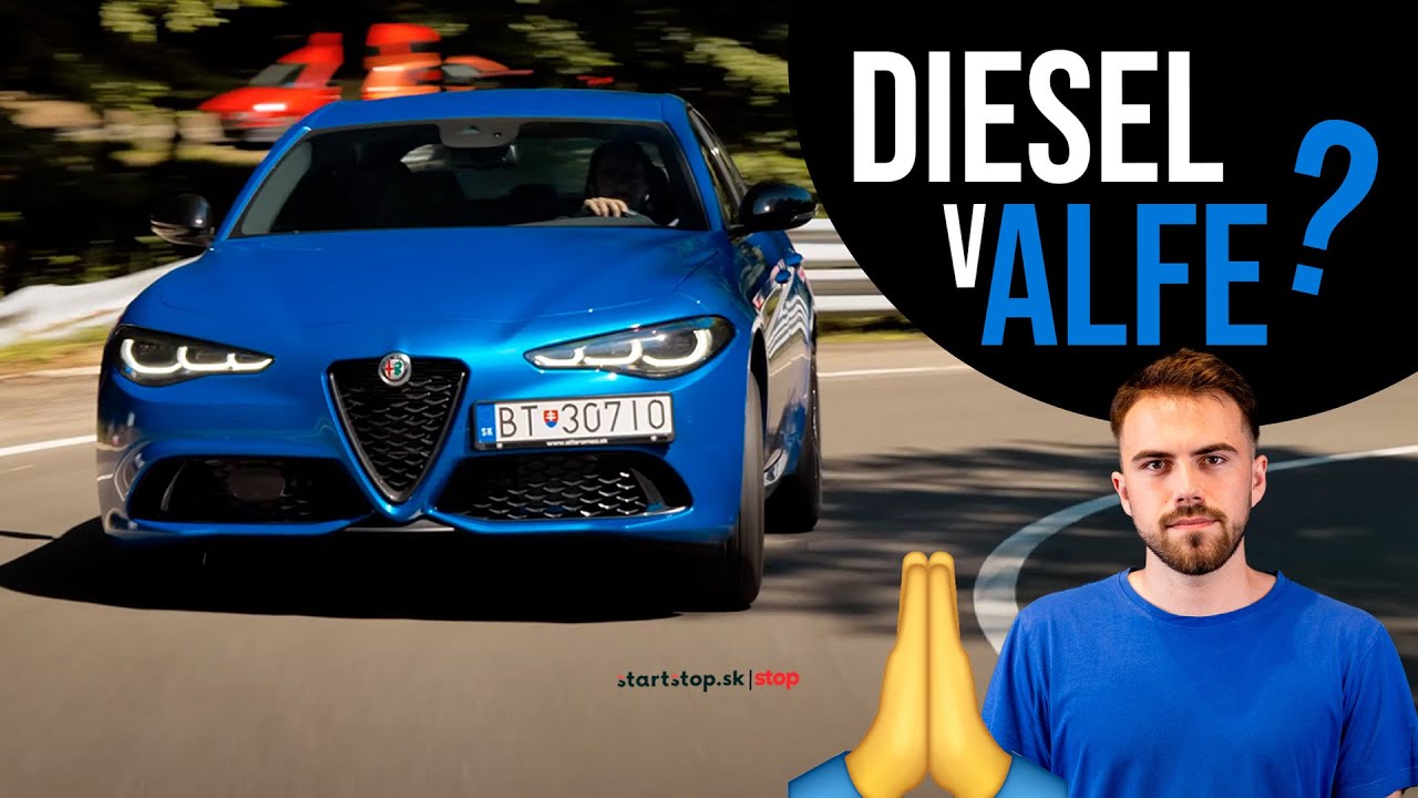 fb4859c203a3c3b466fa31e0e324d4cc Videotest, recenzia, test: Diesel? Test Alfa Romeo Giulia 2,2 Q4 Veloce