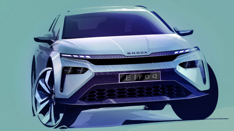 Škoda Elroq: ‘Krátky Enyaq‘ na prvých skiciach. Dostane masku Tech-Deck - Magazín - Auto - Pravda
