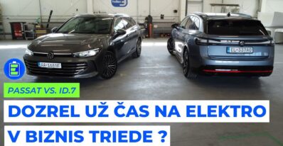d43acb0e616a69ab3a6f627f0d5ba984 Videotest, recenzia, test: Volkswagen PASSAT vs. ID.7. Dozrel čas na elektromobil v tejto triede ?