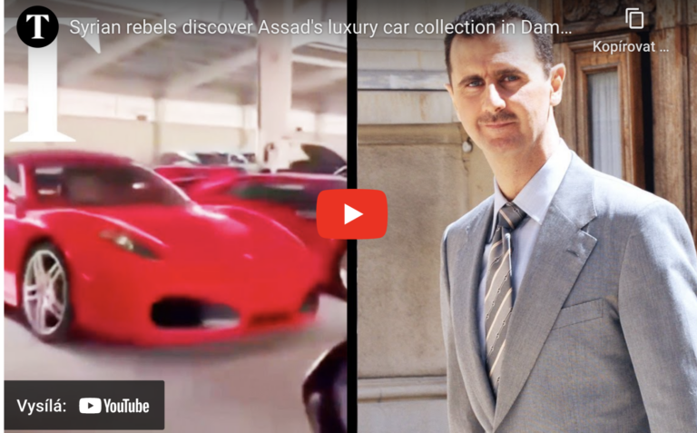VIDEO: Ako si žil sýrsky prezident Bašár Asad? Povstalci objavili ‘garáž snov‘ - Magazín - Auto - Pravda