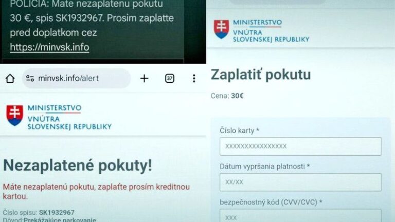 Pozor! Policajti varujú pred falošnými pokutami. Vraj ich treba zaplatiť online - Poradňa - Auto - Pravda