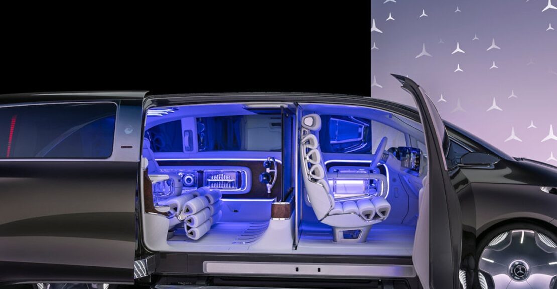 Vision V ukazuje, ako si Mercedes-Benz predstavuje luxusný van