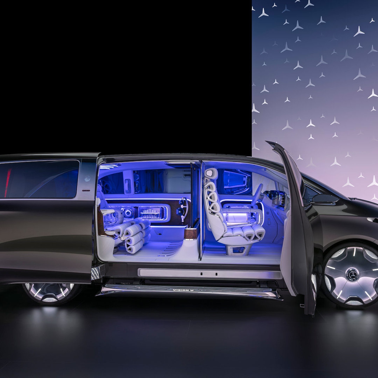Vision V ukazuje, ako si Mercedes-Benz predstavuje luxusný van