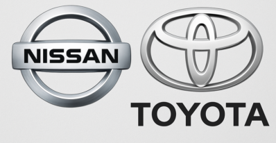 20250520 1552 nissan and toyota logos simple compose 01jvpze6zkexwvx4753red7t8h clanokW Toyota a Nissan rokujú o partnerstve. Prichádza nečakaná aliancia?