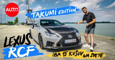 29edb60a3988d0bb111e494841dacaf2 Videotest, recenzia, test: Lexus RC F Takumi Edition: Päťliter, atmosféra, limitka… toto sa dostalo na Slovensko!