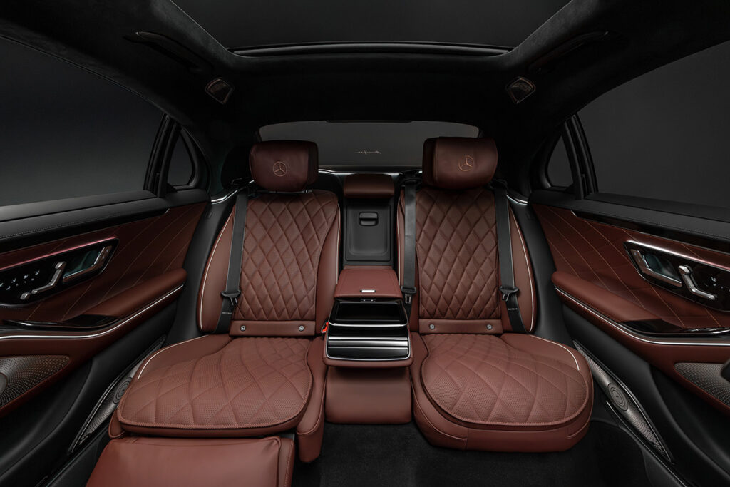 Mercedes-Benz Trieda S interier