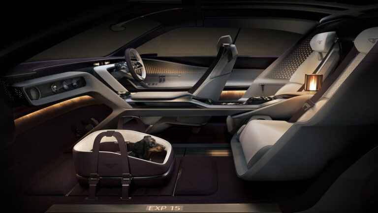 Koncept Bentley EXP 15: namiesto sedadla spolujazdca má miesto pre psa - Magazín - Auto - Pravda
