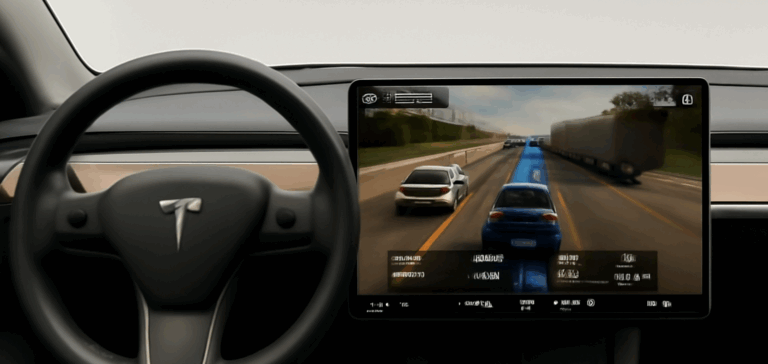 Budeme ako v hre: Tesla sa chystá pridať novú grafiku jazdy pre autopilota