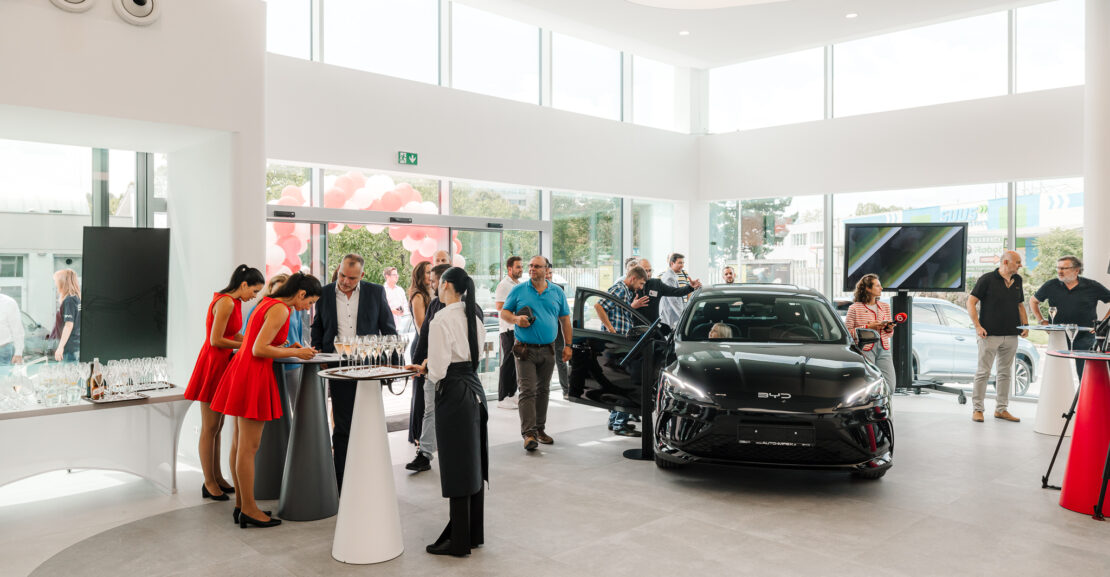 BYD showroom Bratislava: nový míľnik v predaji elektromobilov