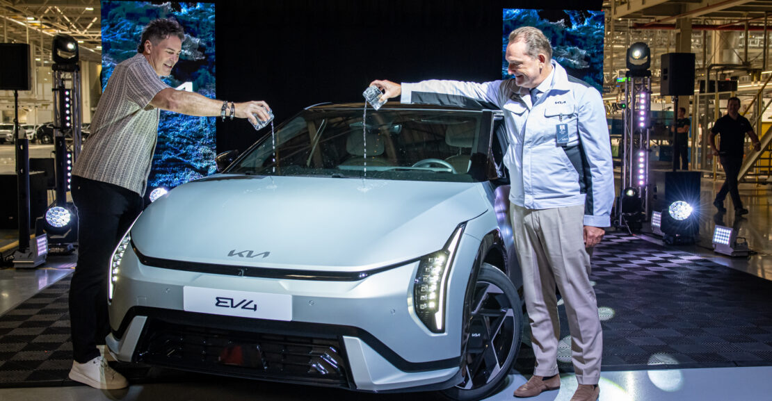Kia EV4: prvý elektromobil značky zo Slovenska