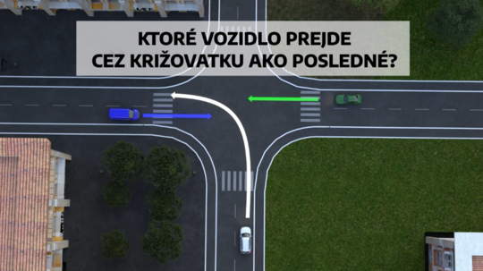 Jednoduchá križovatka, jasné pravidlá: Viete, kto ide posledný? - Auto - Inovácie v bezpečnosti - Pravda