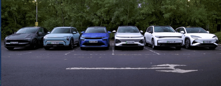 6 populárnych elektromobilov postavili proti sebe. Ktorý dokázal zájsť najďalej?