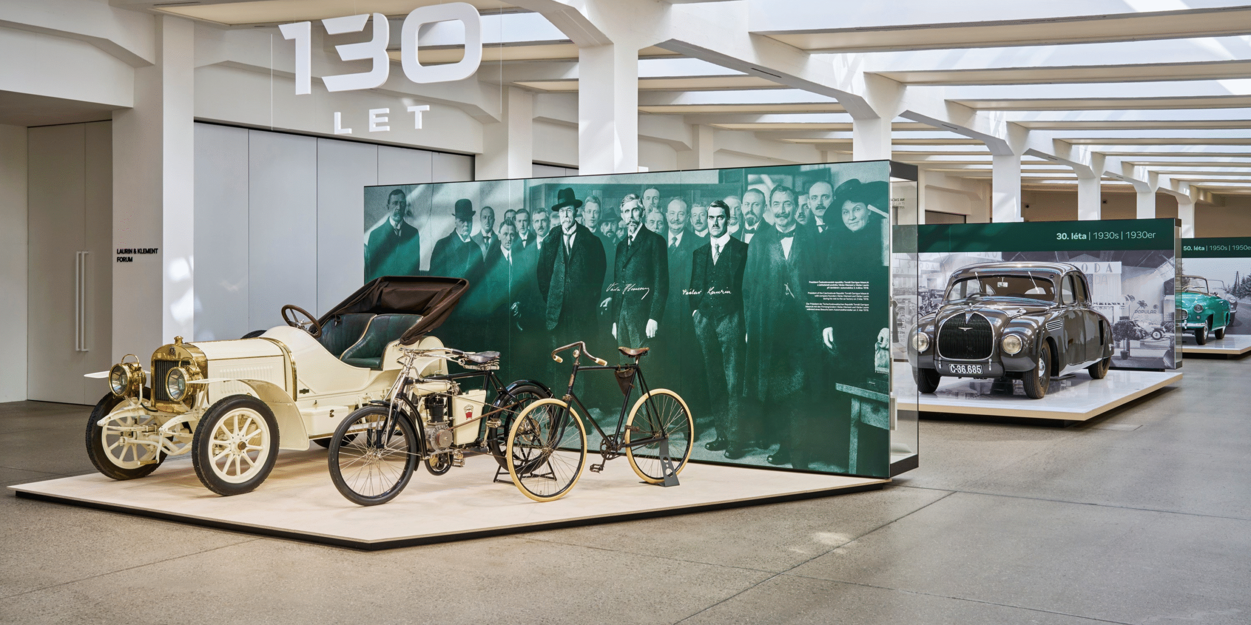 Škoda Auto oslavuje 130 rokov: od bicyklov k modernej mobilite