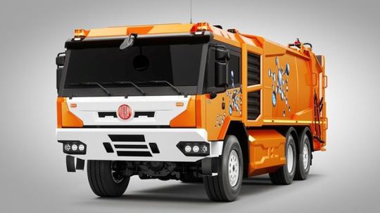 Tatra Force e-Drive FCEV: Česi stvorili ďalší vodíkový nákladiak. Má jazdiť sám - Magazín - Auto - pravda.sk