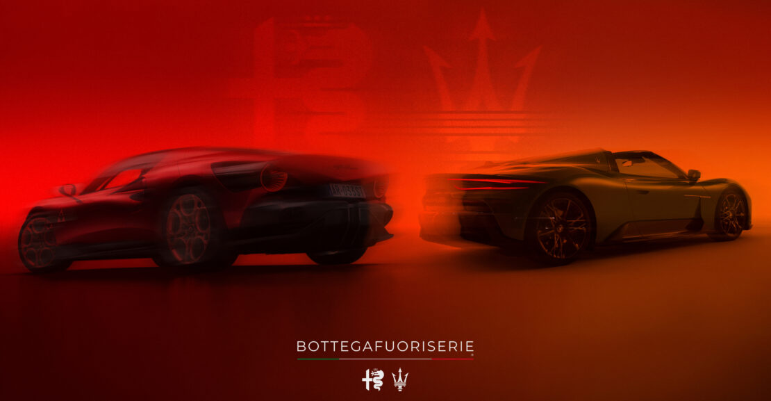 BOTTEGAFUORISERIE: nový symbol exkluzivity pre Alfa Romeo a Maserati