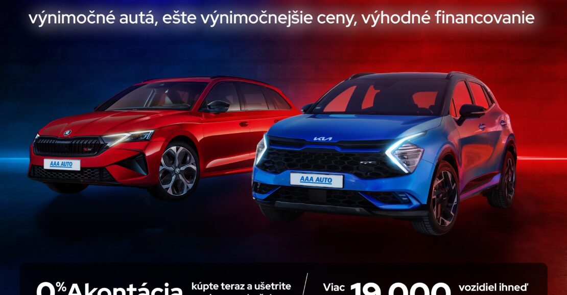 AAA AUTO Black Friday prináša rekordné zľavy na 1 400 áut