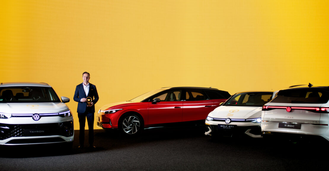 Volkswagen Zlatý volant 2025: rekordné štyri ocenenia