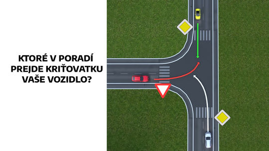 T-križovatka, tri autá a jednoduchá otázka: Kedy môže bezpečne prejsť biele vozidlo? - Auto - Inovácie v bezpečnosti - Pravda