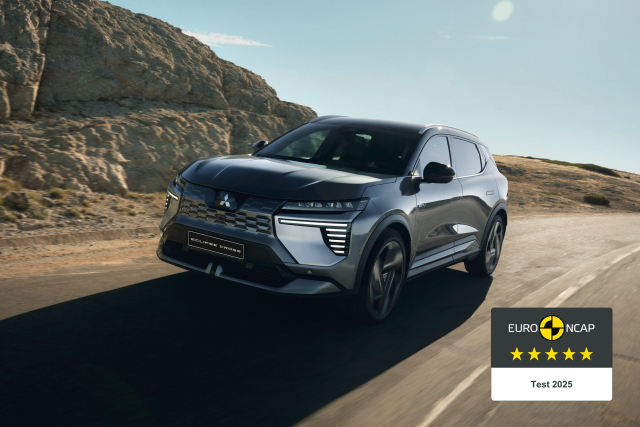 Mitsubishi Eclipse Cross BEV získal päť hviezdičiek v Euro NCAP