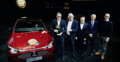 Nová elektrická CLA získala titul Auto roka 2026