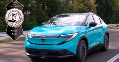 Nissan LEAF je najlepším kompaktným autom sveta