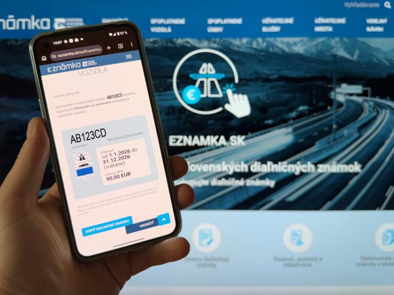 Overenie diaľničnej známky ▶ Ako zistiť platnosť e-známky (2026) | Autobazar.EU